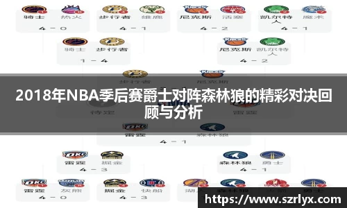 2018年NBA季后赛爵士对阵森林狼的精彩对决回顾与分析